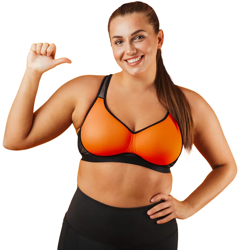 Lady in orange
